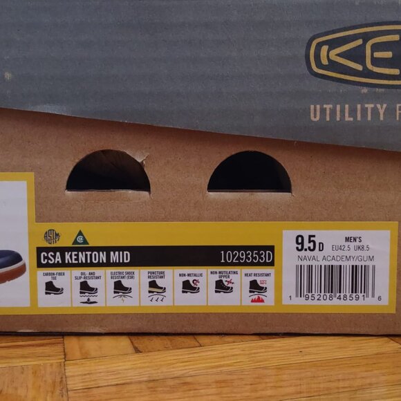 Brand New Men's CSA Kenton Mid Work Shoe (Carbon Toe) - Picture 12 of 12